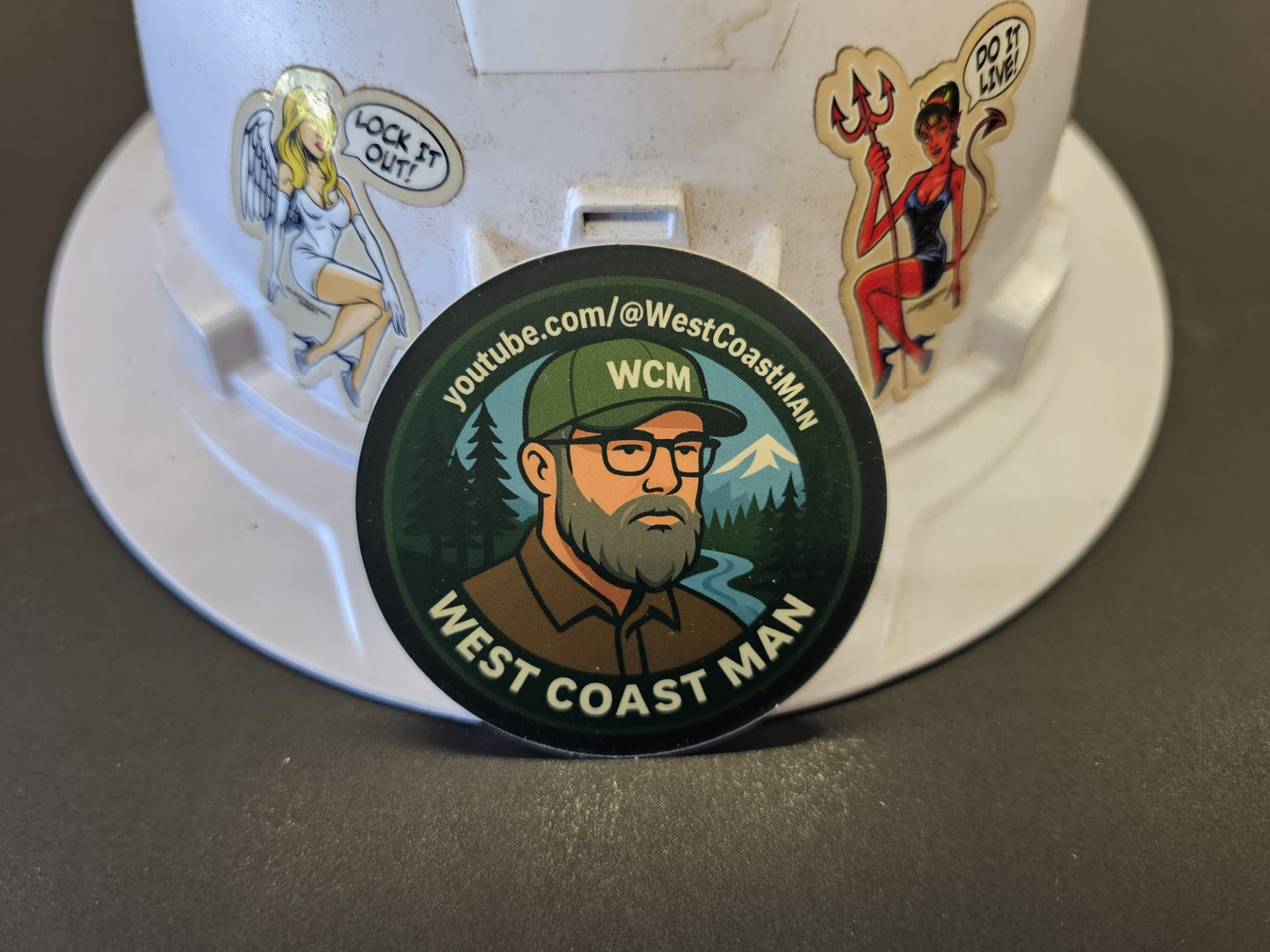 West Coast Man Original Logo Sticker