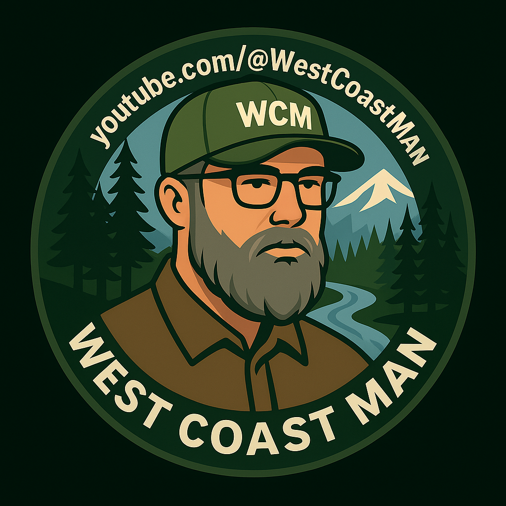 West Coast Man Original Logo Sticker